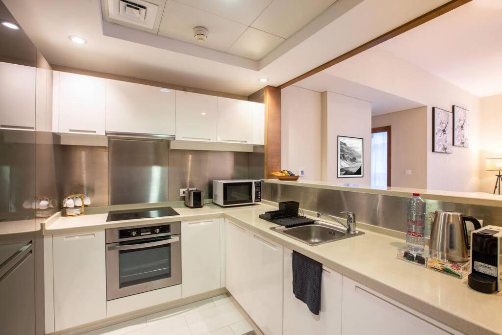 迪拜Lux 1Br 2 Min To Burj Khalifa公寓 外观 照片