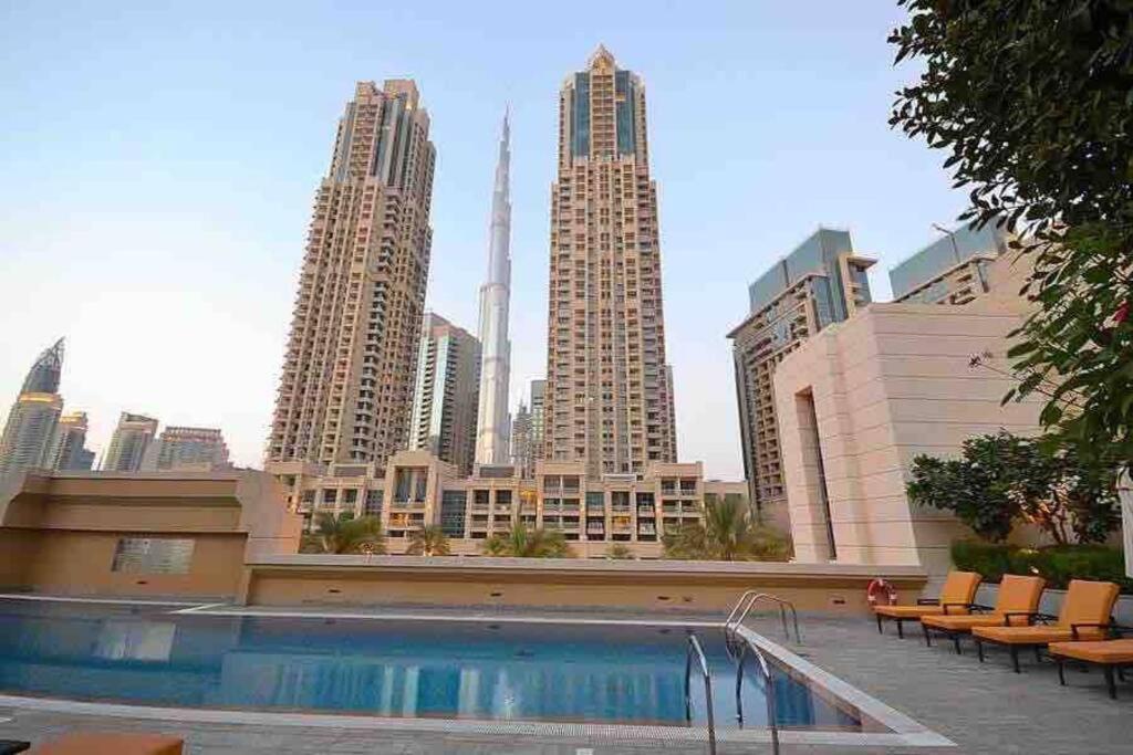迪拜Lux 1Br 2 Min To Burj Khalifa公寓 外观 照片