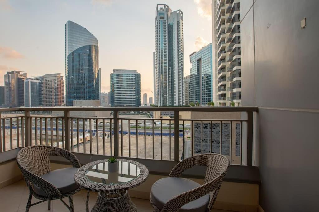 迪拜Lux 1Br 2 Min To Burj Khalifa公寓 外观 照片