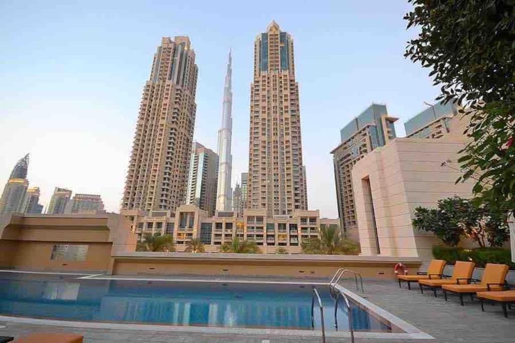 迪拜Lux 1Br 2 Min To Burj Khalifa公寓 外观 照片
